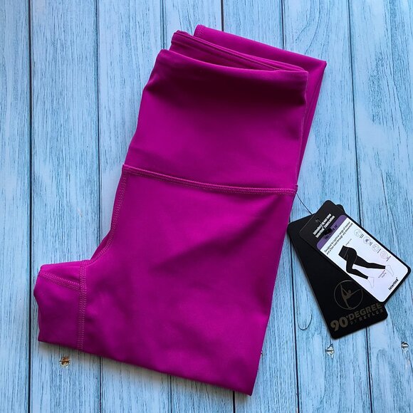 90 Degree by Reflex Missy Interlink High Waist Compression Leggings ๐๐ - Picture 2 of 7